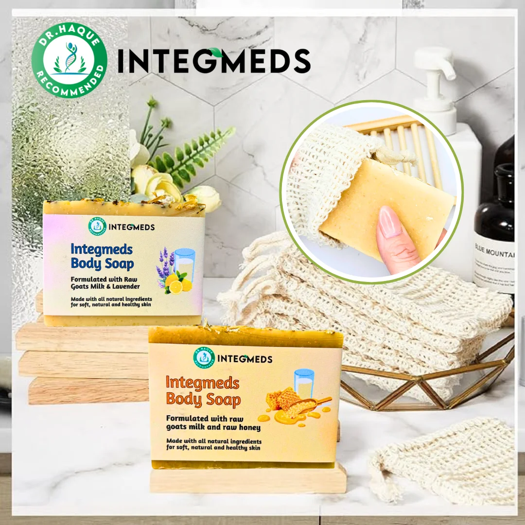 Natural Bar Soap 1 count, Exfoliating Scrub and Bamboo Wood Soap Holder